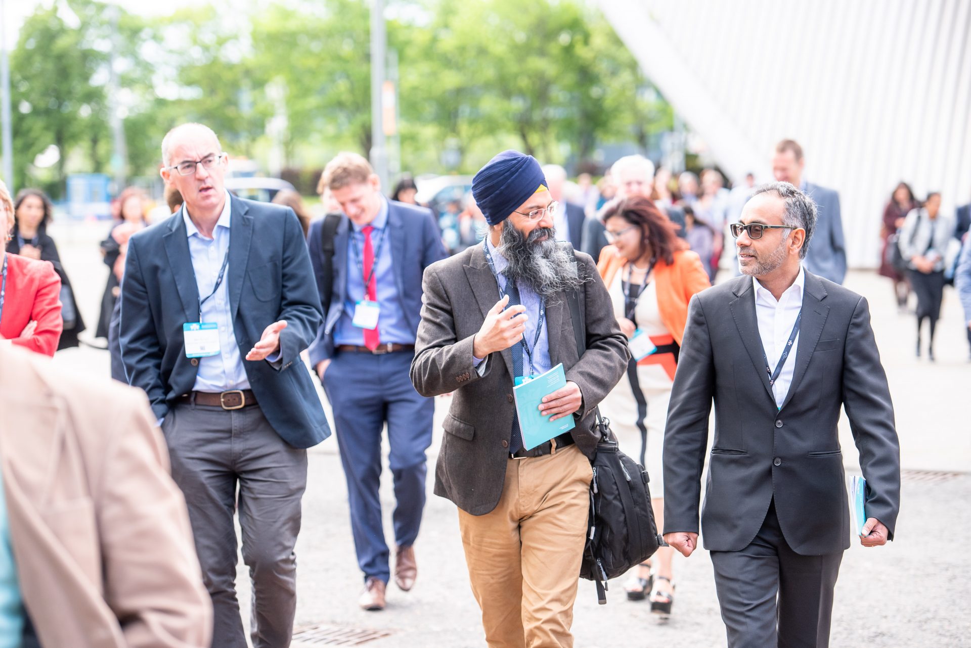 A group of people at the RCOphth Congress 2019