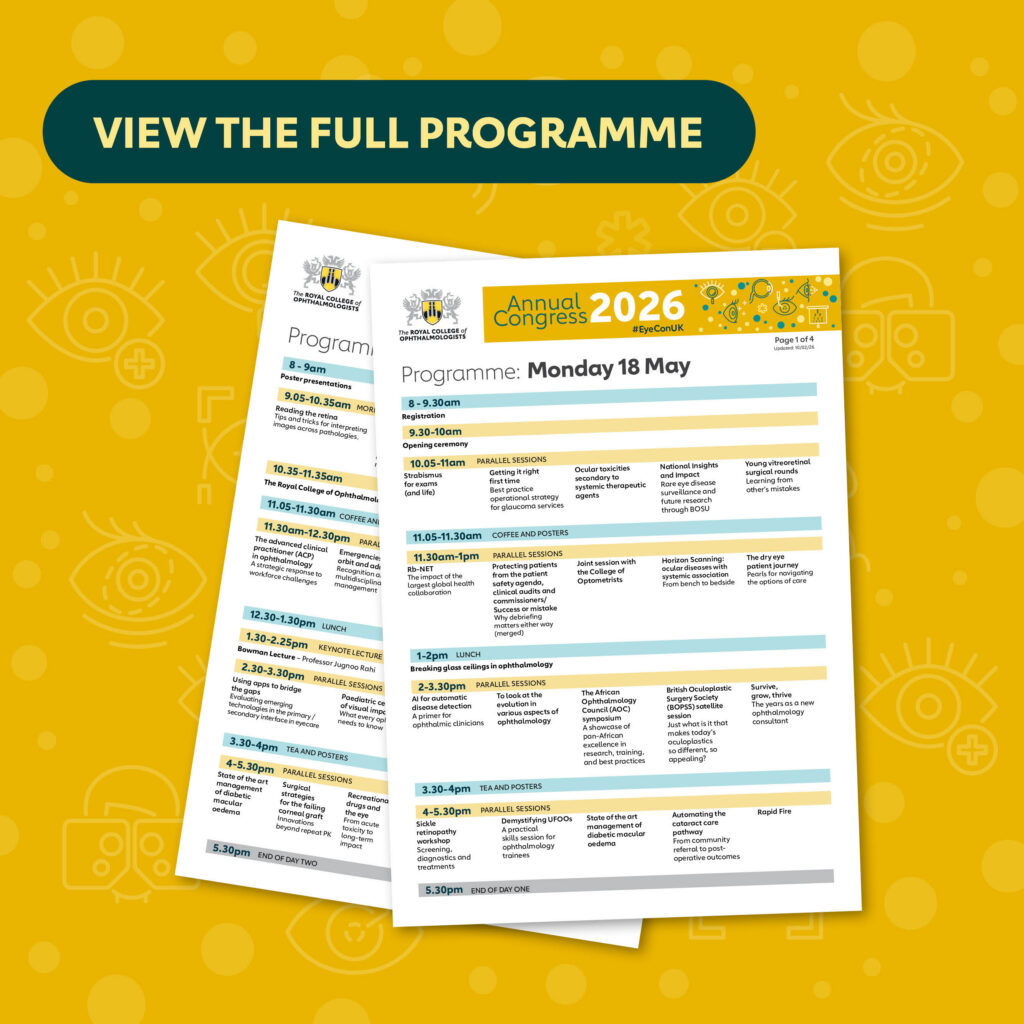 View the Annual Congress 2026 programme