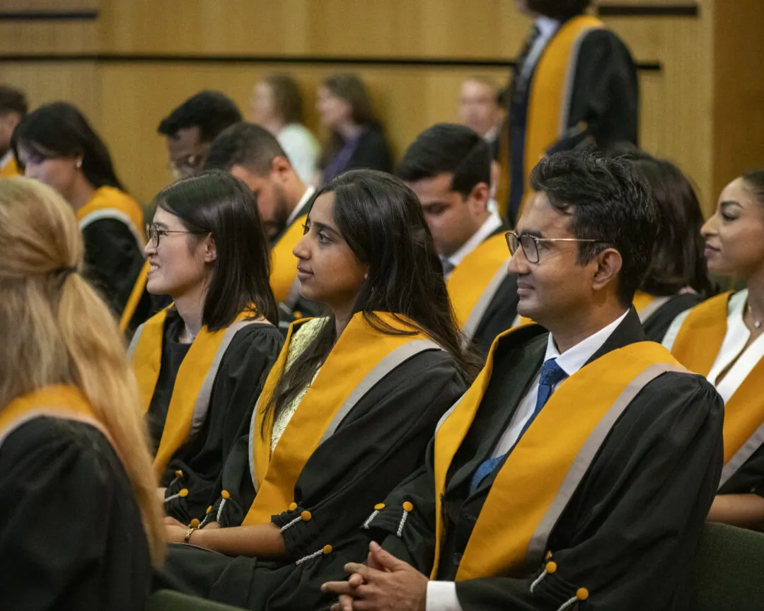 Graduates at the Admissions Ceremony